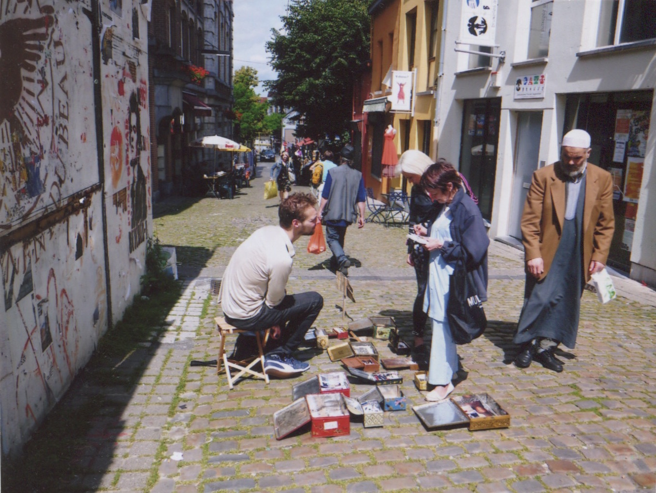 Image Ontmoeting met Les Beeckmans (Vincen, Marion et Victor)